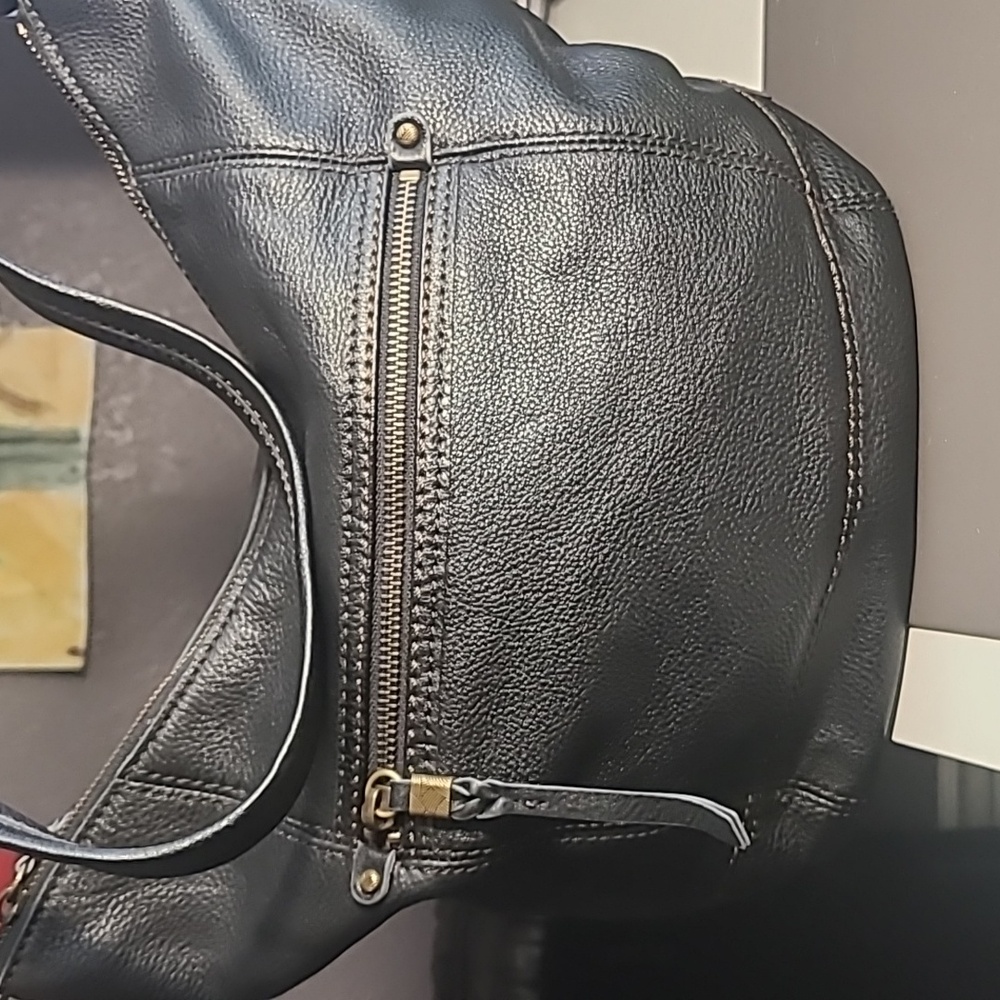 Vintage The Sak Sequoia Black Leather Bag